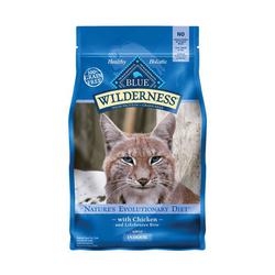 Blue Buffalo Wilderness Indoor Chicken Adult Dry Cat Food， 5 lbs