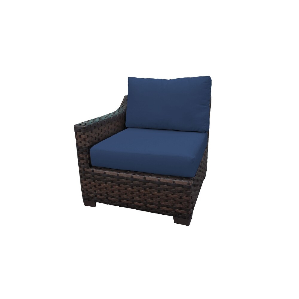 Kathy Ireland River Brook Wicker 4 piece Outdoor Patio Set