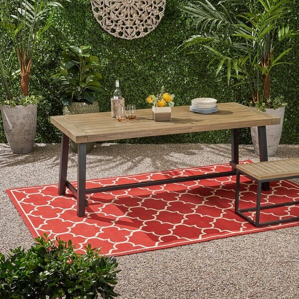 Carlisle 79in Outdoor Garden Table