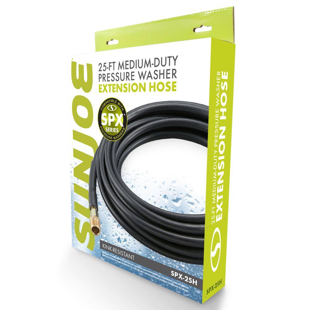 Sun Joe 25 ft. Extension Pressure Washer Hose SPX-25H