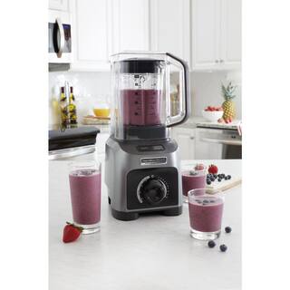 HAMILTON BEACH PROFESSIONAL 32 oz. 14-Speed Black and Grey Countertop Blender with Quiet Shield 58870