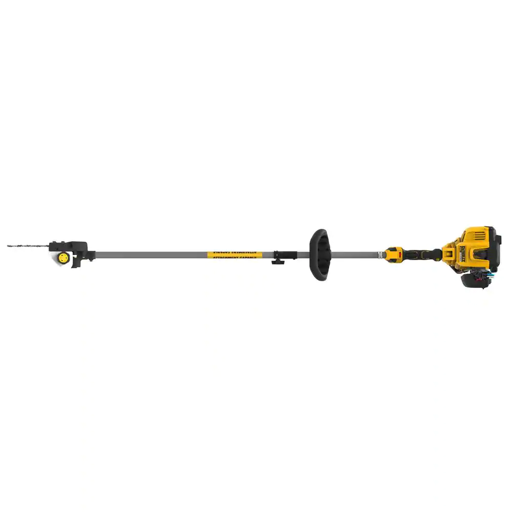 DEWALT DXGP210 10 in. 27cc Gas 2-Cycle Pole Saw with Automatic Chain Oiler and Attachment Capabilities