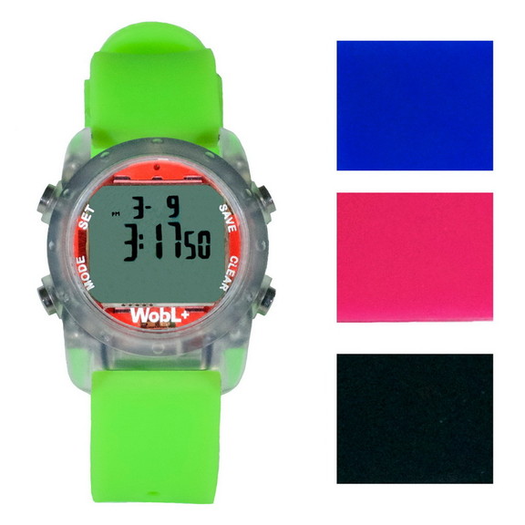 WOBL + Vibrating Watch   Green