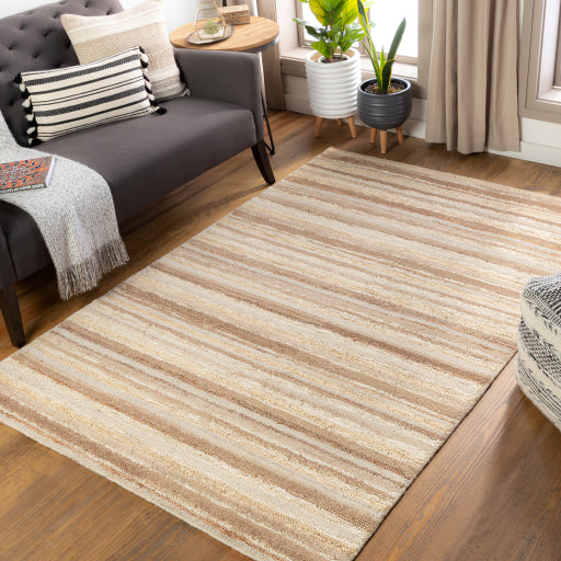 Petra Contemporary Jute Grey Rug