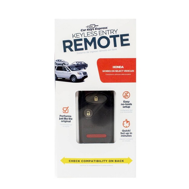 Car Keys Express Honda Keyless Entry Remote Horm 30re