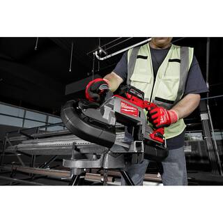 MW M18 FUEL 18V Lithium-Ion Brushless Cordless Deep Cut Dual-Trigger Band Saw (Tool-Only) 2729S-20