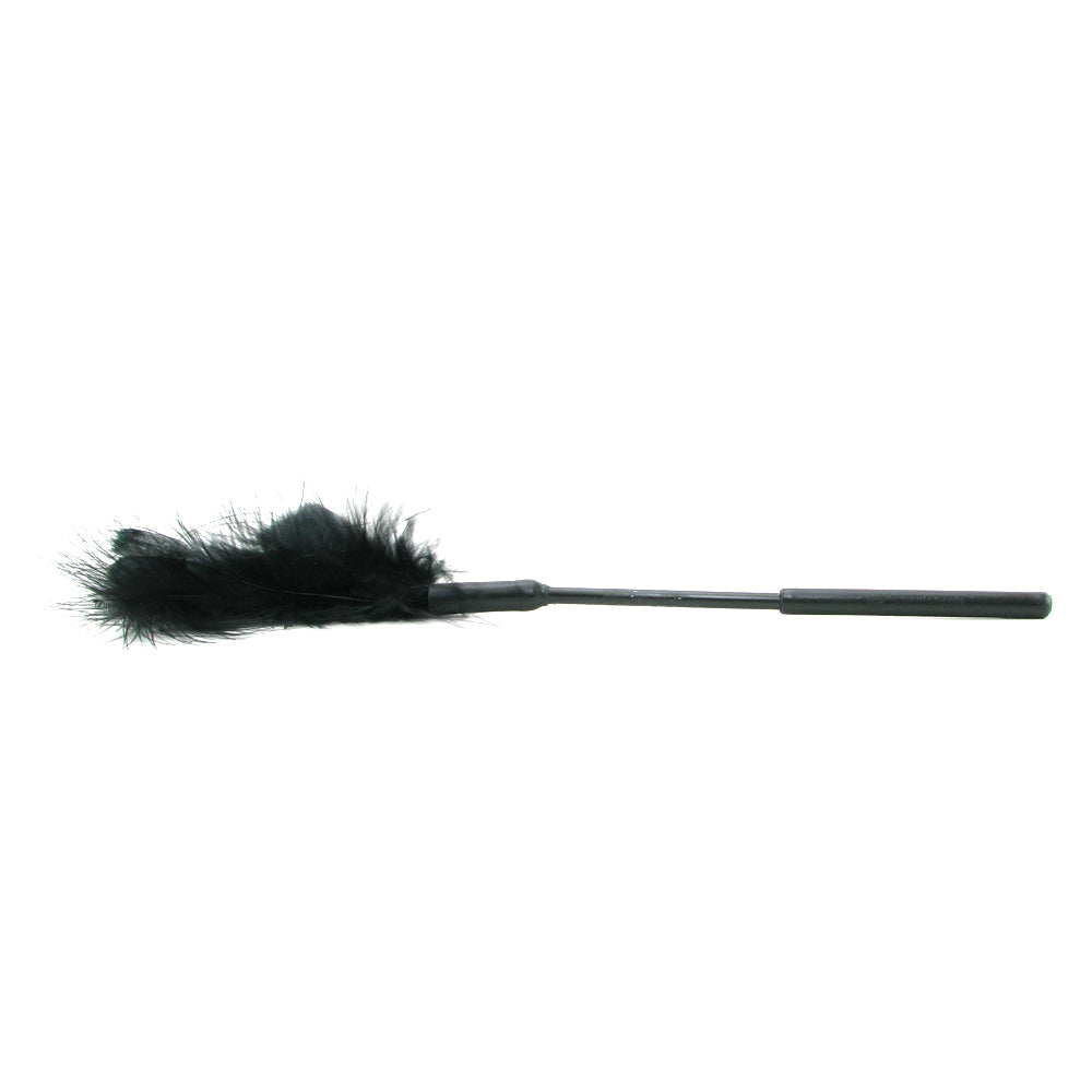 Feather Tickler 7 Inch in Black