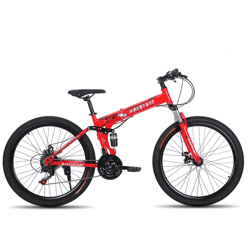 2021 Hot Sale 26inch Folding Bike 21/24/27/30 Speed Folding Bicycle Popular Foldable Cycle