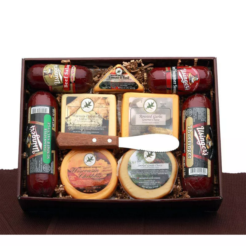 GBDS Signature Reserve Meat and Cheese Gift Box - meat and cheese gift baskets