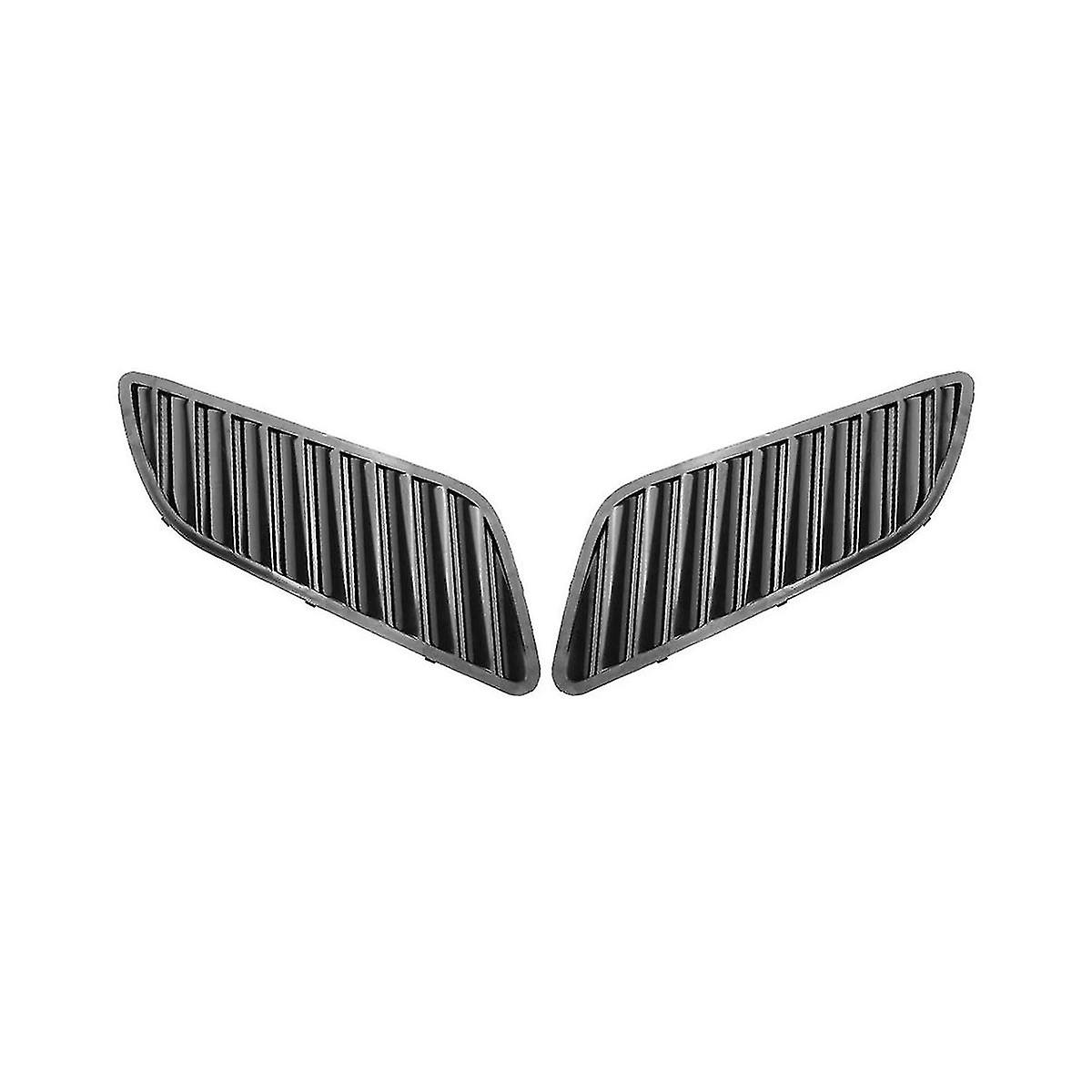 Car Front Grill Hood Cover Grill Air Outlet Vent Cover Trim For E90 E91 E92 F30 E46 Dtm Style(black