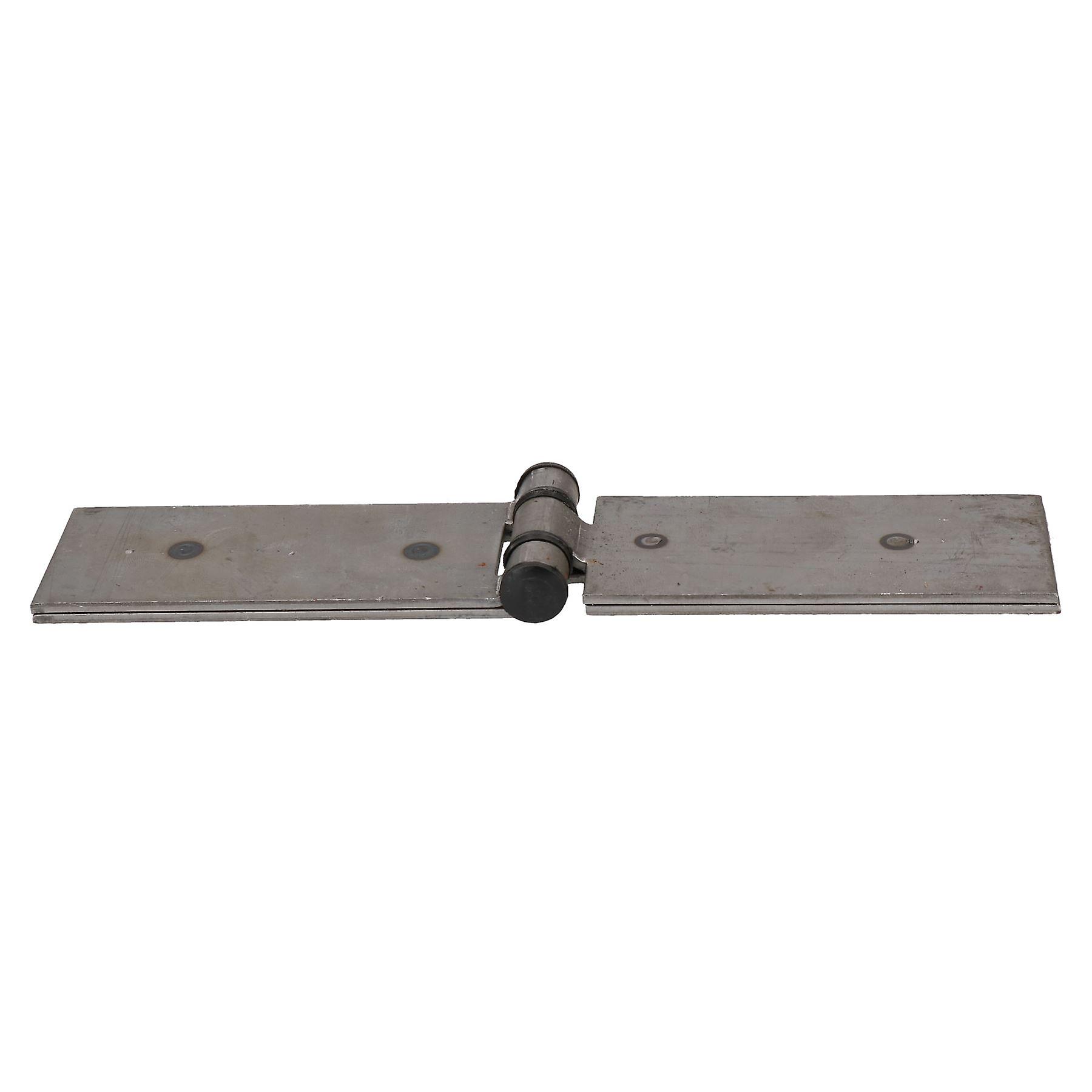 2 Pack Long Weld-on Butt Hinge Heavy Duty with Bushes 240x50mm Industrial