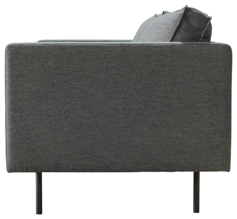 Raphael Sofa Anthracite   Midcentury   Sofas   by Kolibri Decor  Houzz