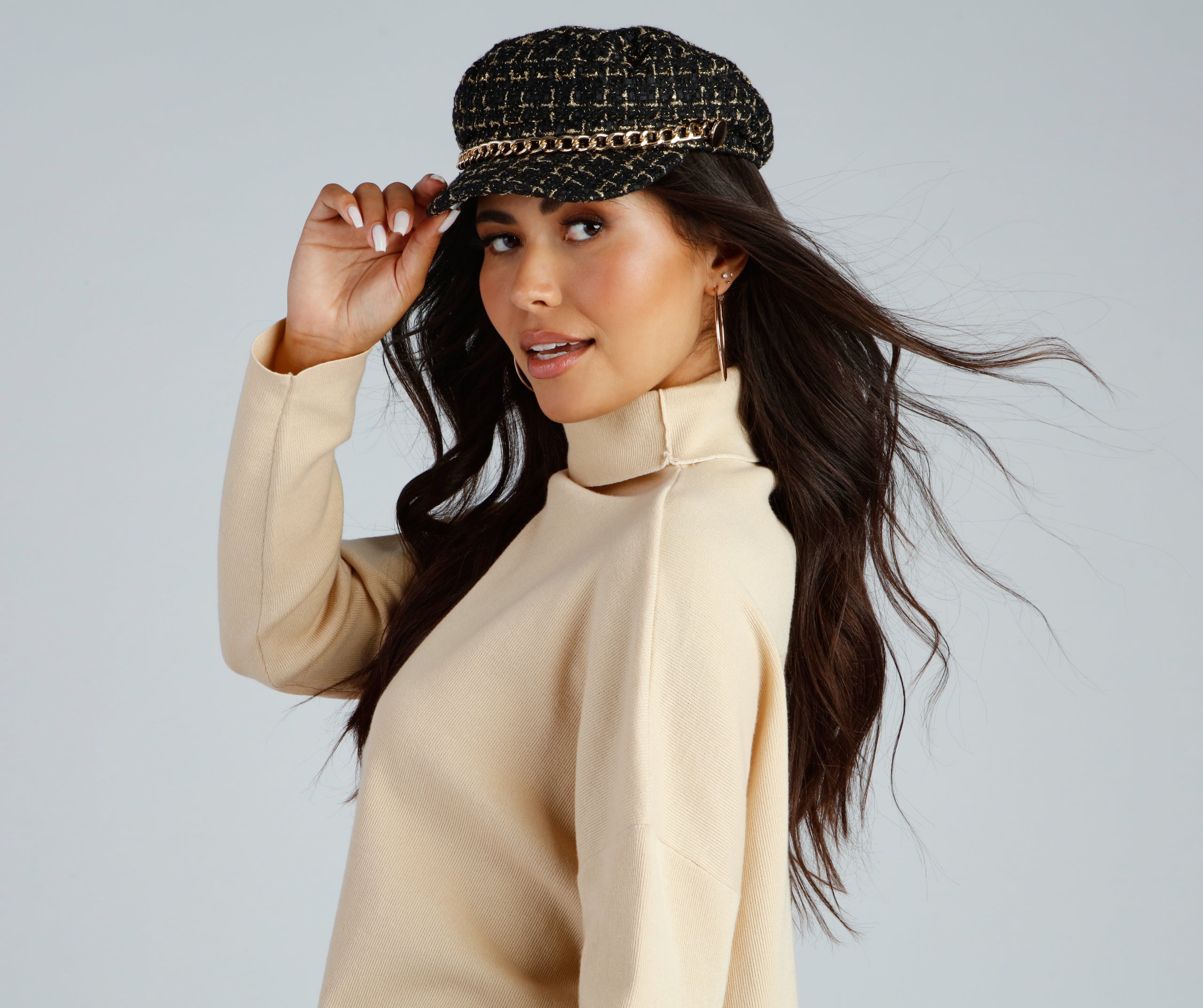 Elevated Glam Cabby Hat