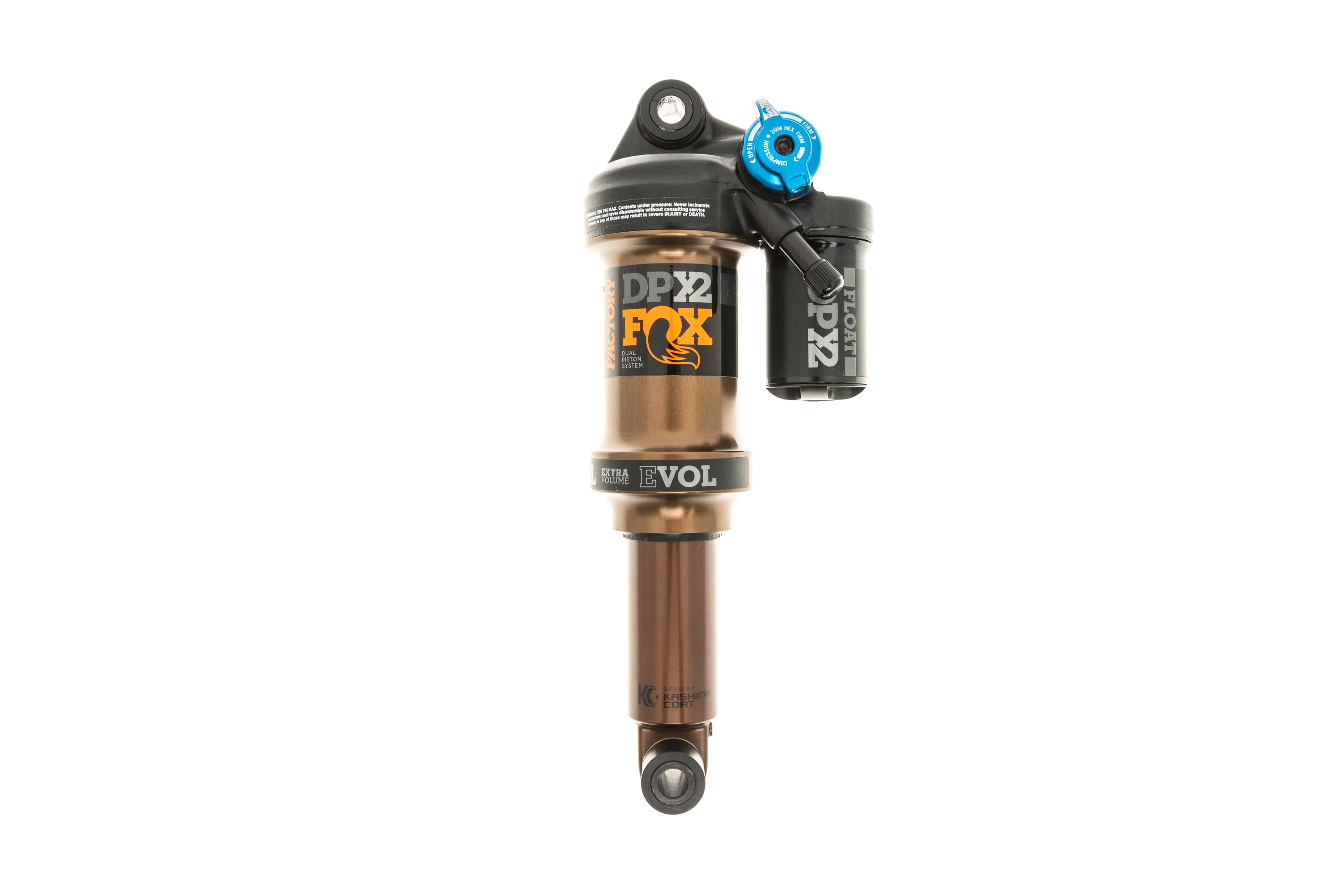 2018 Fox Float DPX2 Factory Series EVOL Rear Shock 7.5 x 2.0
