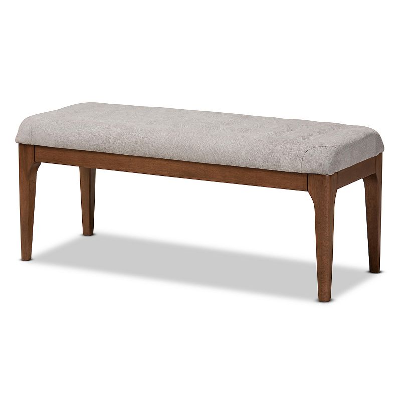 Baxton Studio Walsh Tufted Bench