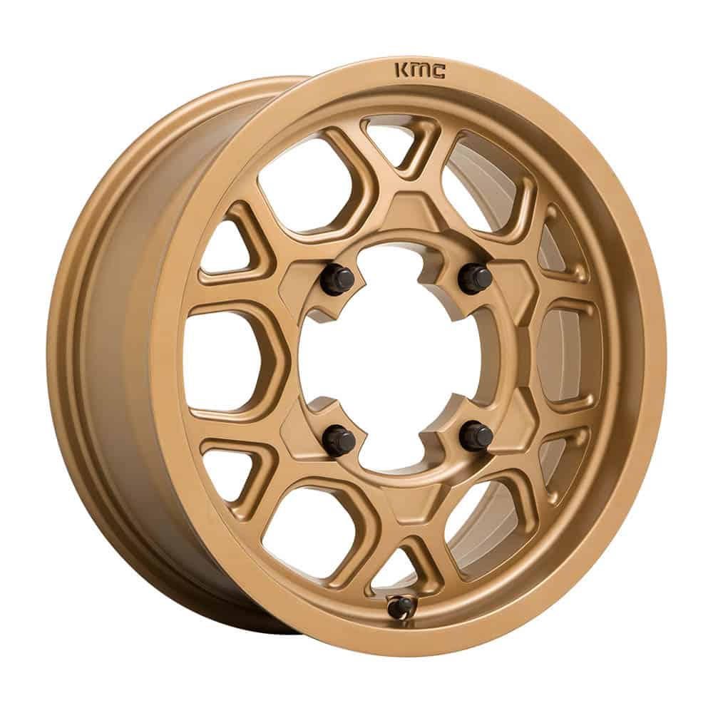 KMC Powersports KS133 MESA LITE KS133 15X6 4X137 M-BRONZE 38MM