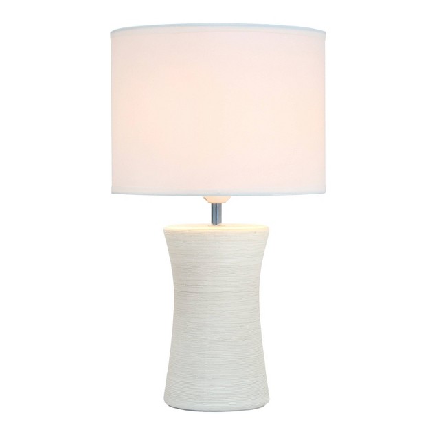 Ceramic Hourglass Table Lamp Simple Designs