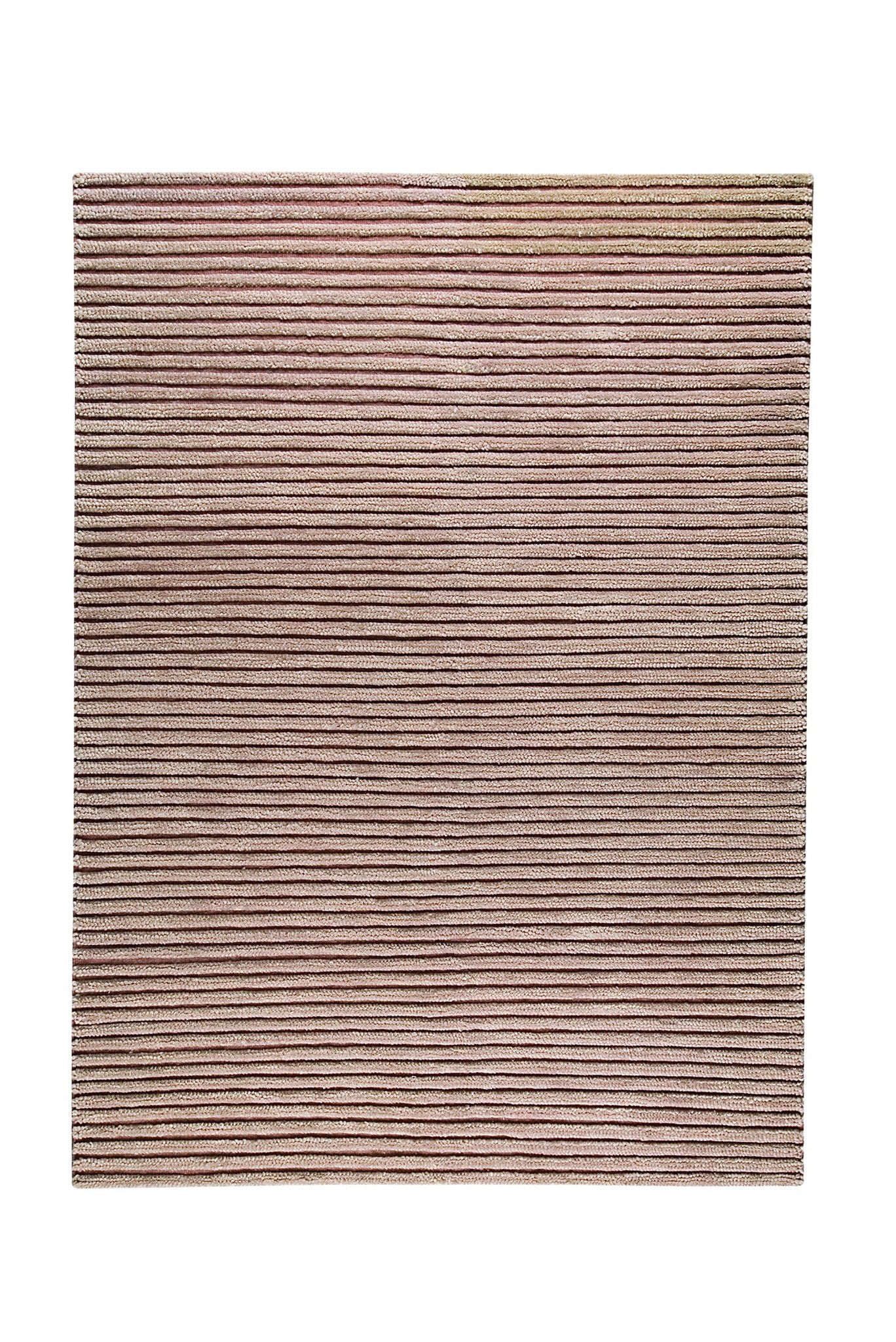 Goa Collection New Zealand Wool Area Rug in Beige