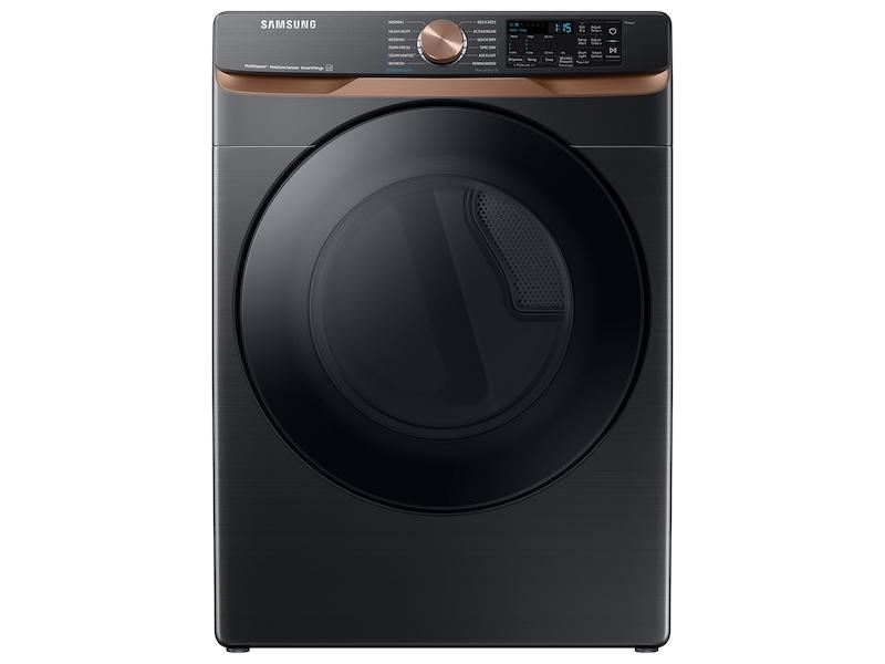 Samsung DVE50BG8300V 7.5 Cu. Ft. Smart Electric Dryer With Steam Sanitize+ And Sensor Dry In Brushed Black