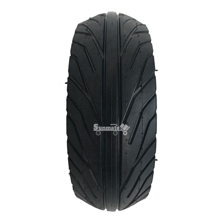 Hot Sale inflated 150x50 175x50 200x50mm 6 7 8 inch off road allow rim electric pro skateboard pneumatic rubber tire