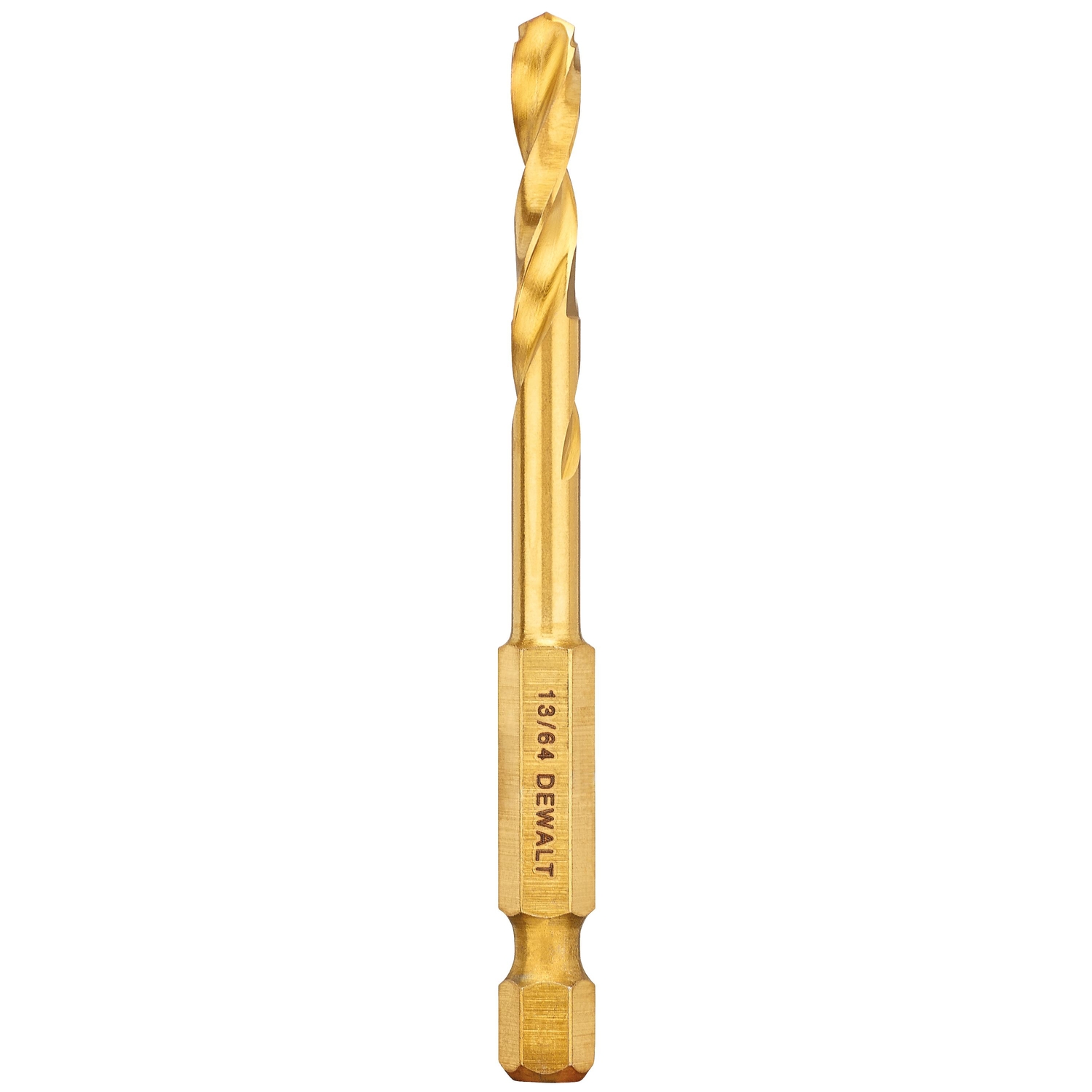 DW Impact Ready 13/64 in. X 3-7/64 in. L High Speed Steel Drill Bit 1 pc