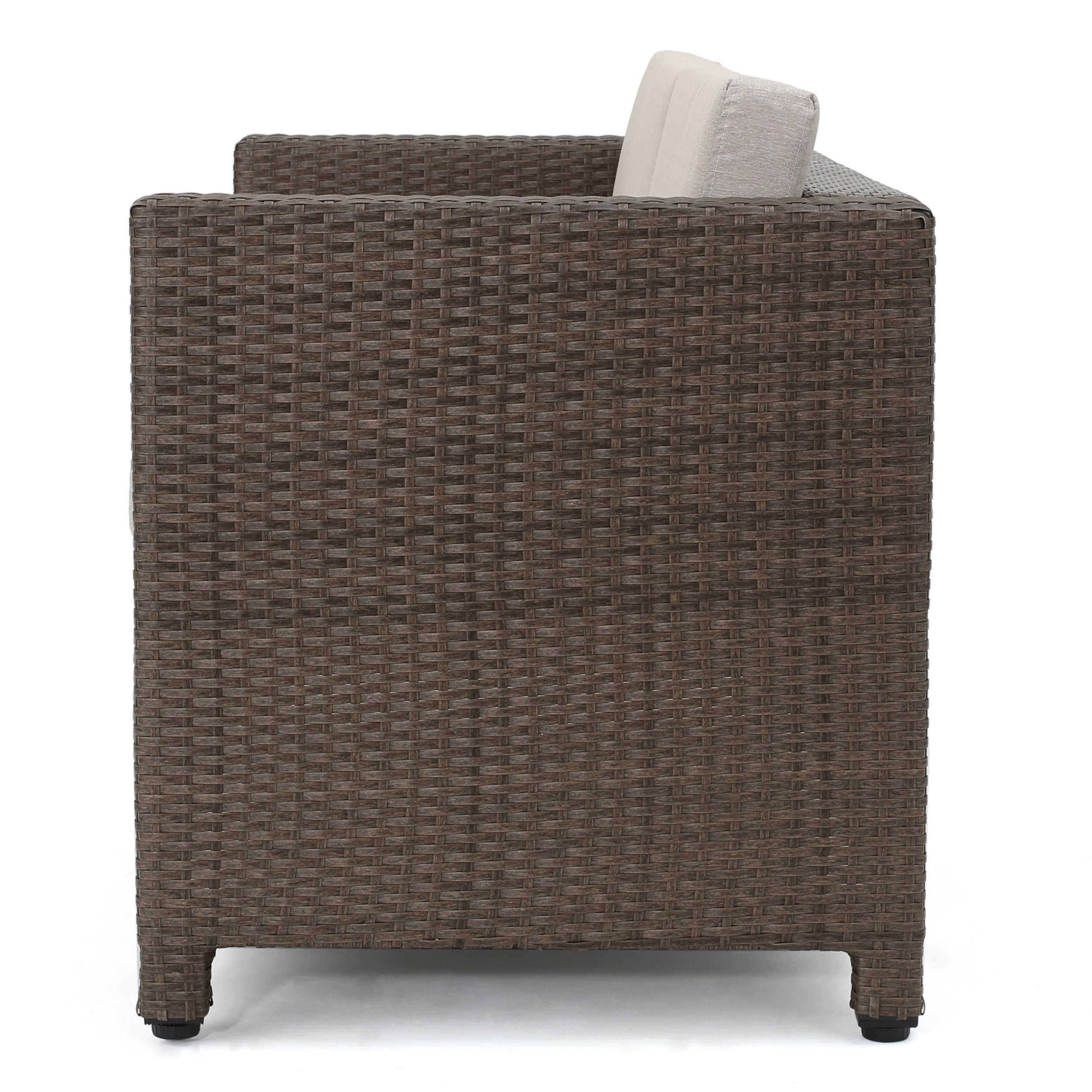 Venice Outdoor PE Wicker Love Seat