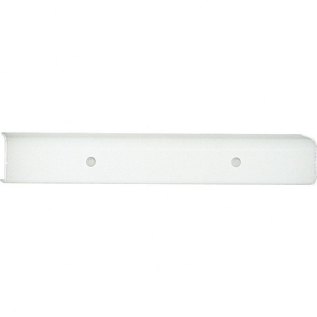 Progress Lighting White Glass Collection 4 light Bath Bracket Painted White White Glass Material Steel Finish Color White