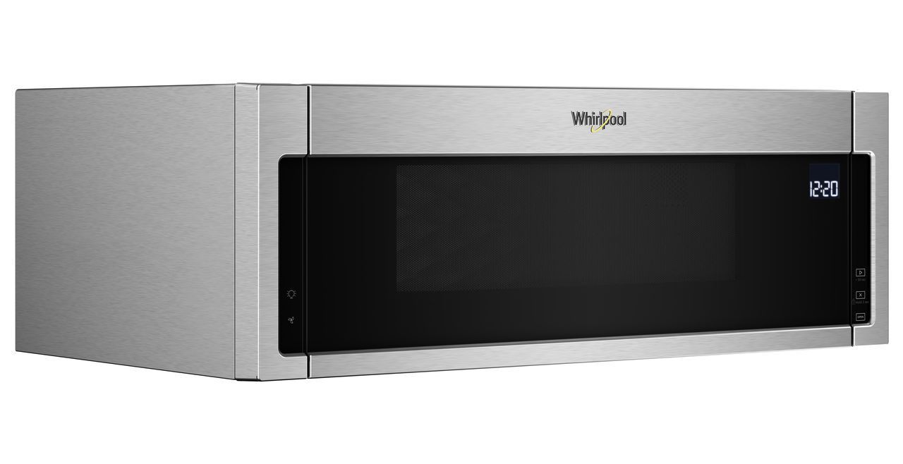 Whirlpool 1.1 Cu. Ft. Fingerprint Resistant Stainless Steel Low Profile Microwave Hood Combination