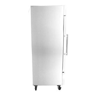 SABA 23 cu. ft. One Glass Door Commercial Reach In Upright Freezer in Stainless Steel S-23FG