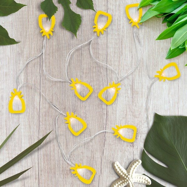 10Count LED Pineapple Fairy Lights