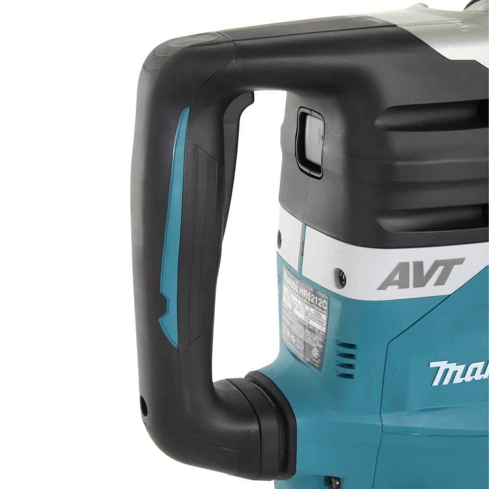 Makita 15 Amp 2 in. Corded SDS-MAX Concrete/Masonry Advanced AVT (Anti-Vibration Technology) Rotary Hammer Drill with Hard Case HR5212C