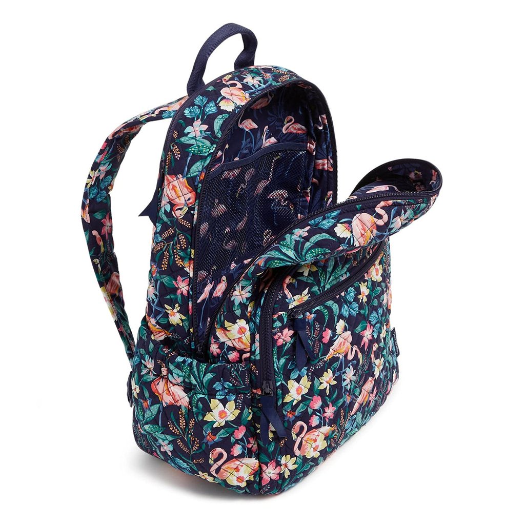 Vera Bradley  Small Backpack in Flamingo Garden