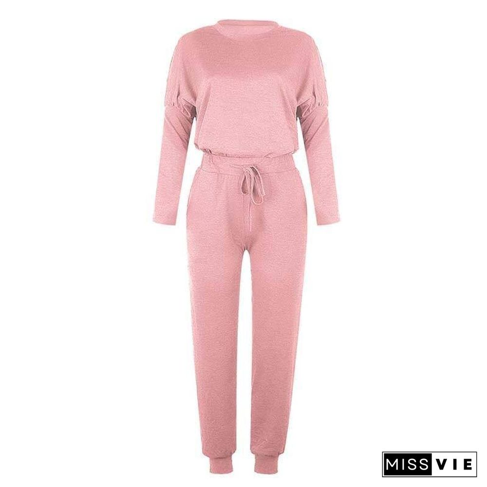 Spring Casual Sweat Suits Woman Tracksuit Pants Two Piece Set Women Outfits Jogging Suits Female Tracksuit Set 2 piece