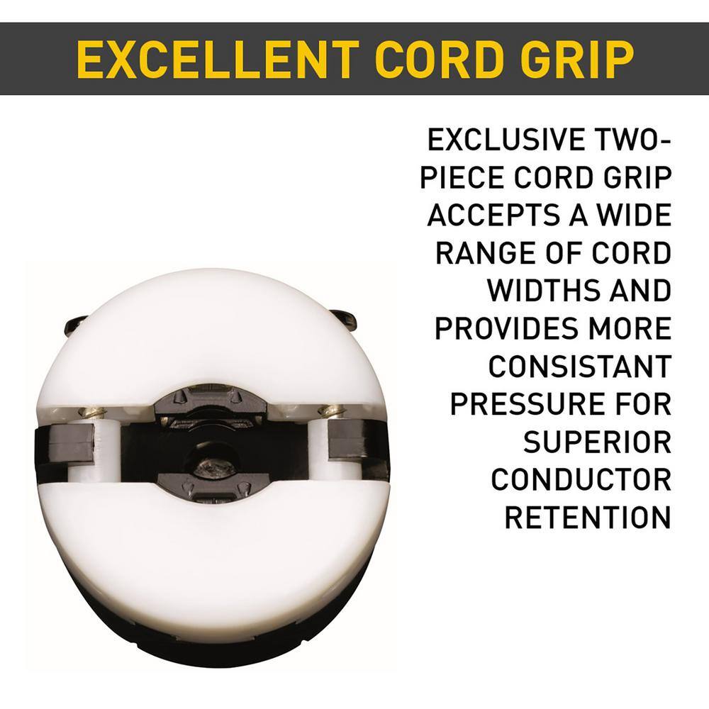 Legrand Pass  Seymour Extra-Hard Use Ground Continuity Monitoring 20 Amp 125-Volt NEMA 5-20R Straight Blade Connector PS5369XGCM