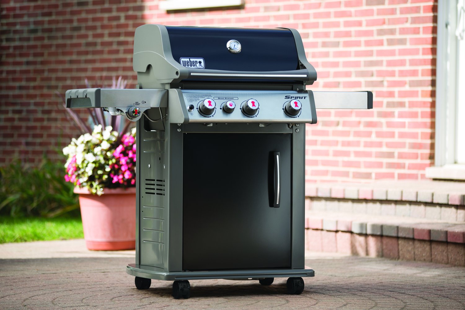 Weber Spirit E-330 Black Liquid Propane Gas Grill