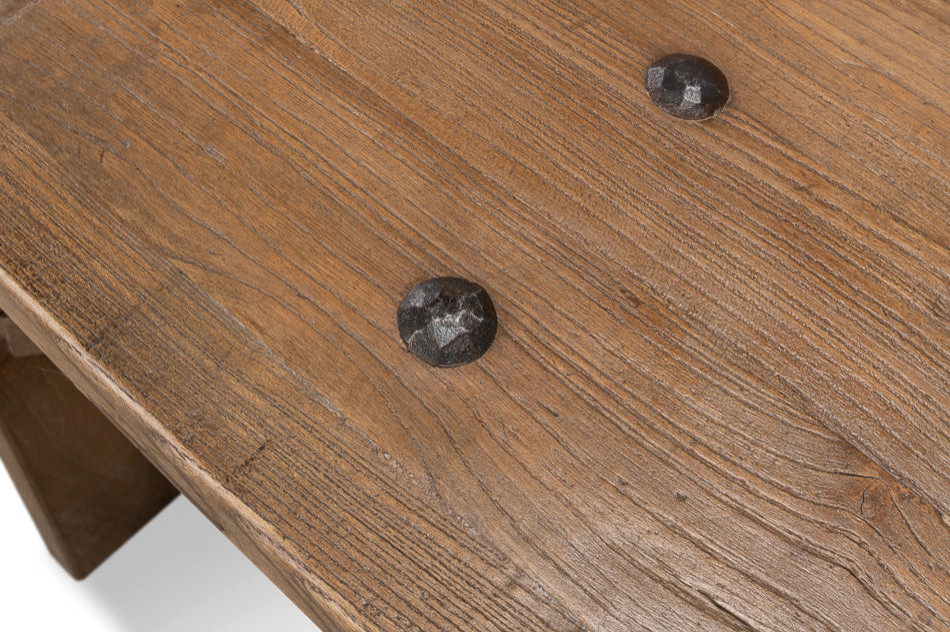 Antique Door Coffee Table Reclaimed Wood   Rustic   Coffee Tables   by Sideboards and Things  Houzz