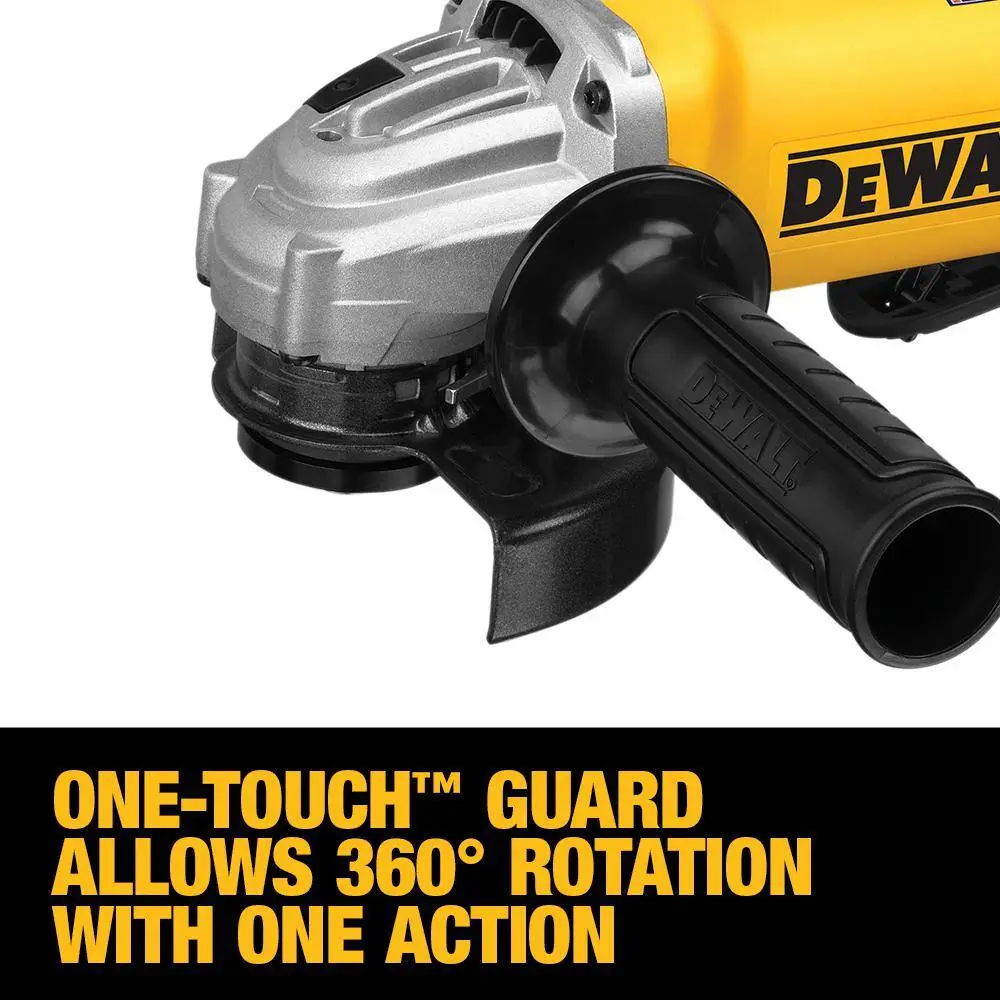 DW 11 Amp Corded 4.5 in. Small Angle Grinder with Dust Ejection System (2-Pack) DWE402X2