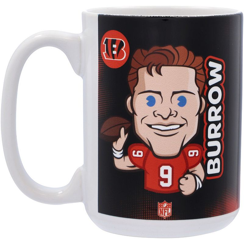 Joe Burrow Cincinnati Bengals 15oz. Player Caricature Mug