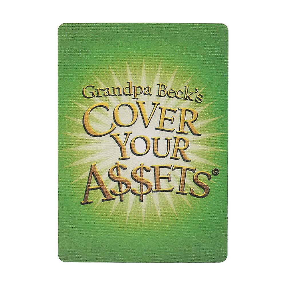 Cover Your Assets Card Game Party Play Cards A Card Game For Kids Children Red