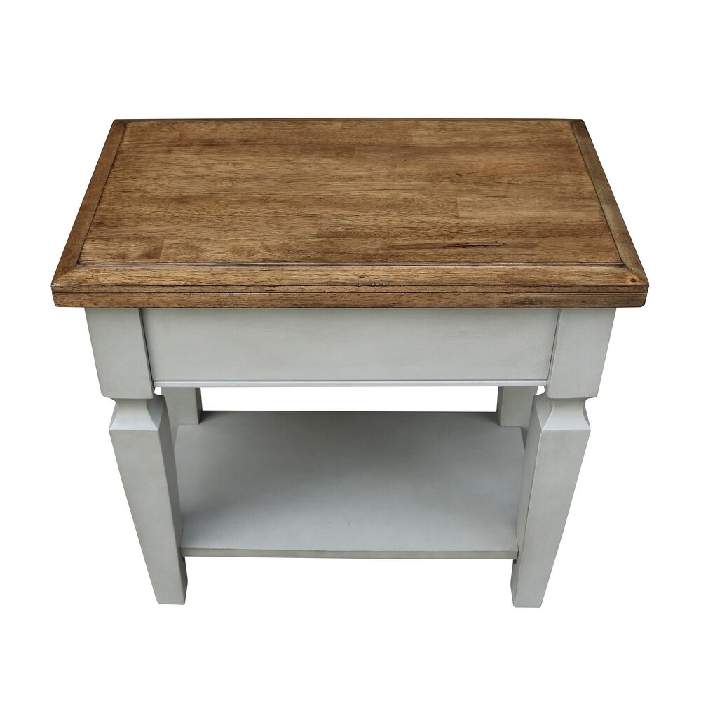 Solid Wood Vista Side Table