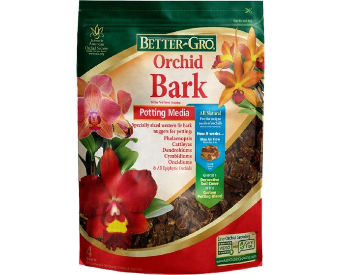 Better-Gro Orchid Bark， 4qt - 50180