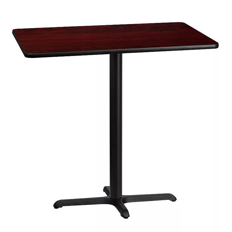 Flash Furniture 43-in. Rectangular Laminate Table Top Bar Table