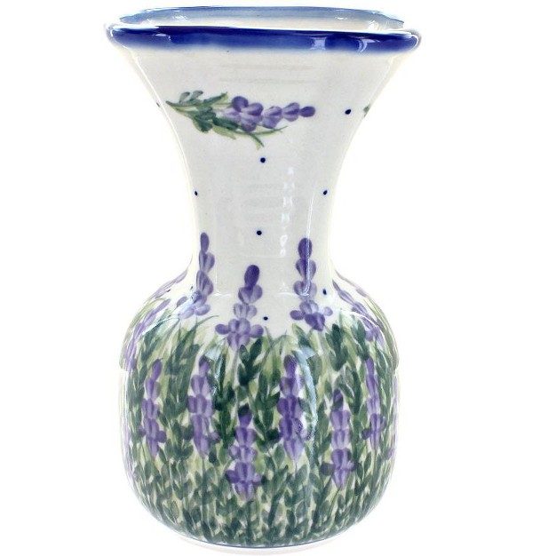 Blue Rose Polish Pottery Shopsmaniay Vase