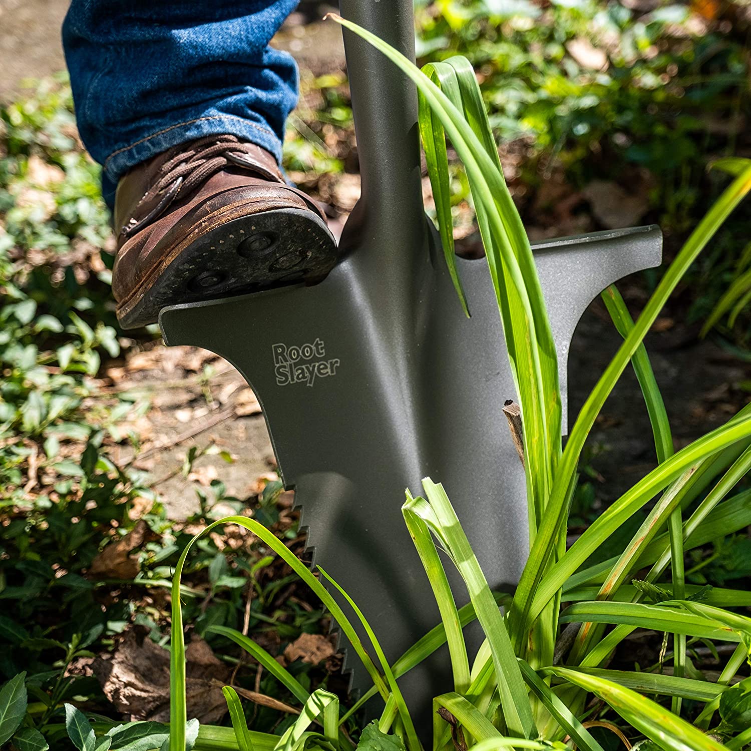 Radius Garden 22011 Root Slayer Shovel， Red