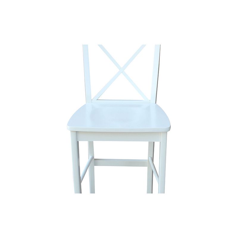 International Concepts X-Back Bar Stool