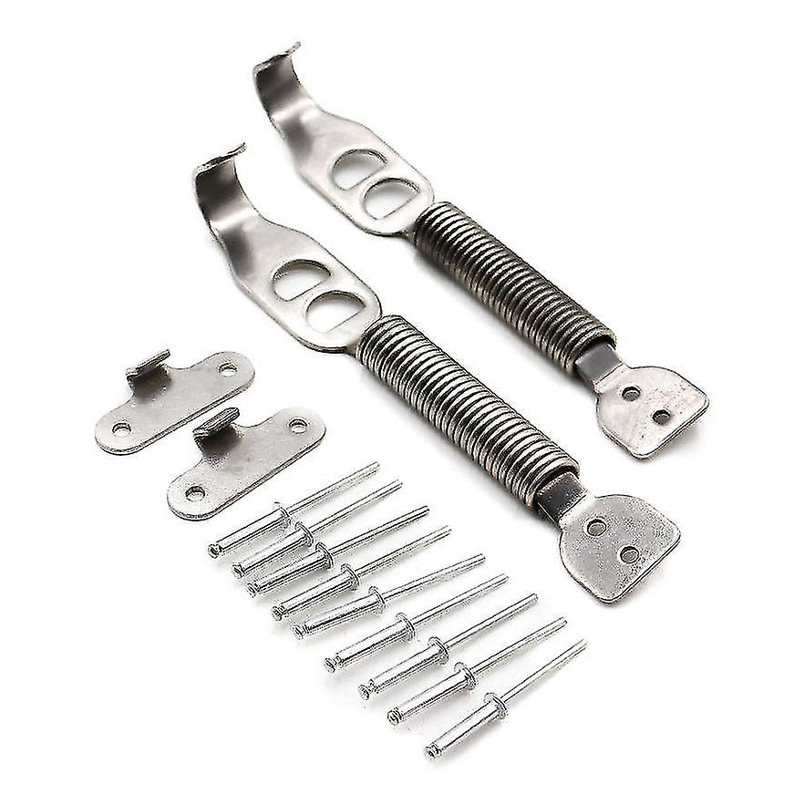 Aluminum Alloy Car Racing Mount Bonnet Hook Pin Lock Kit Latch Spring Fastener