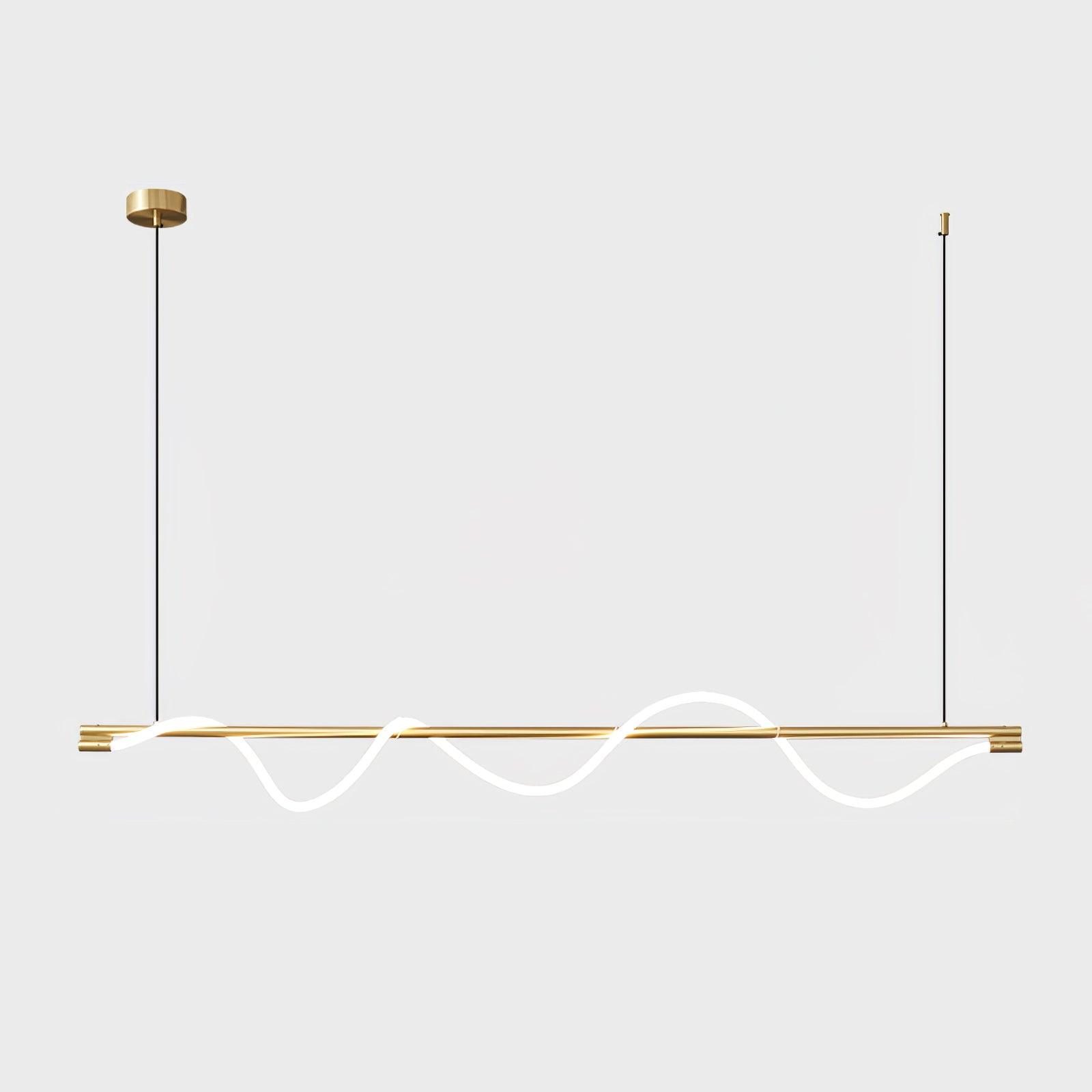 Linear Curve Island Pendant Lamp