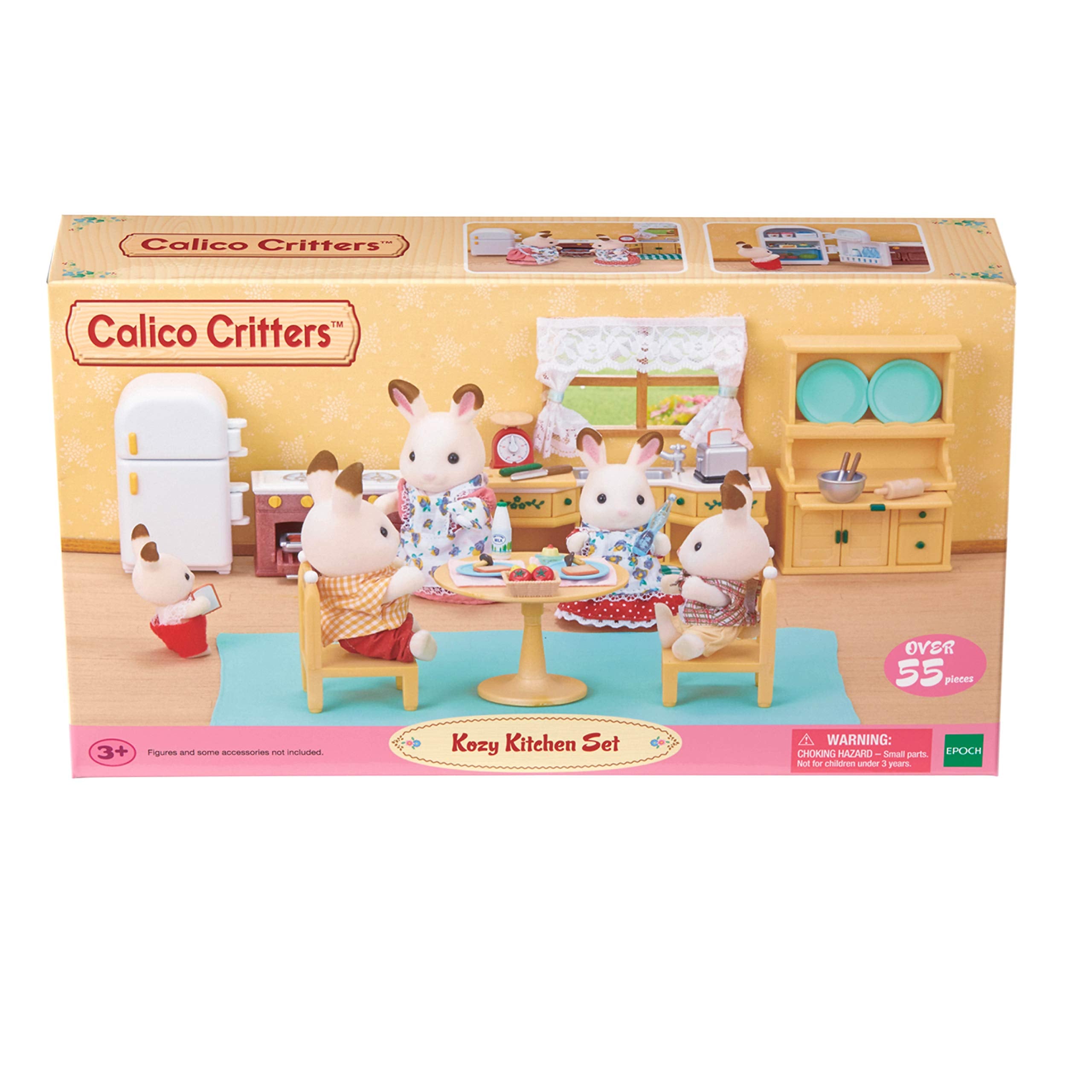 Calico Critters Deluxe Kozy Kitchen Set