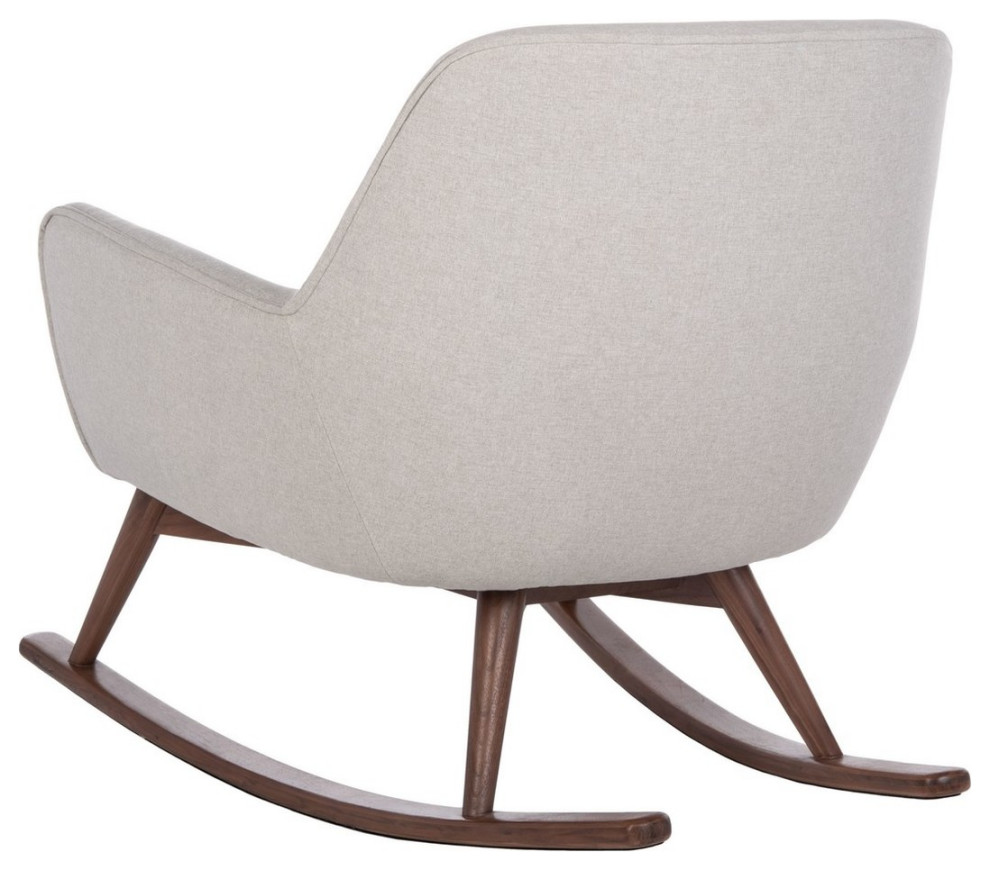 Safavieh Couture Mack Mid Century Rocking Chair   Midcentury   Rocking Chairs   by Safavieh  Houzz