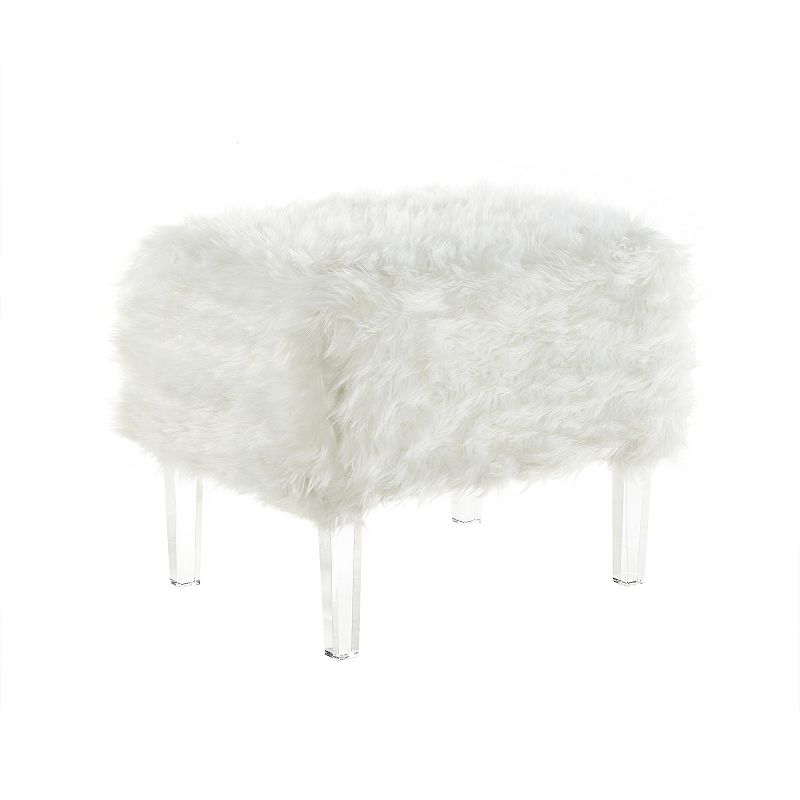 Wayne Ottoman Acrylic Leg